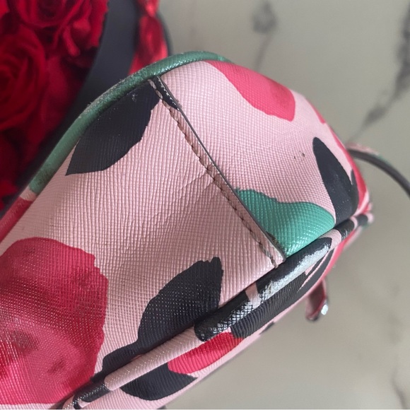 Marc by Marc Jacobs Multicolor Leather Jerrie Rose Sally Crossbody Bag - Picture 10 of 11